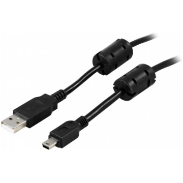 KABEĻA DELTAKO USB 2.0 TIPS VĪRIEŠU - TIPA MINI B 
