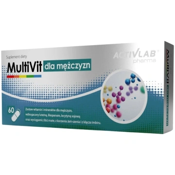 "Activlab MultiVit" vīriešiem - 60 kapsulas