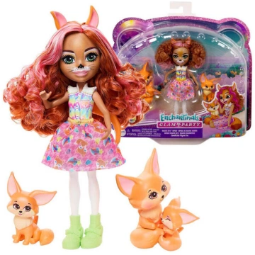 Enchantimals lelle Filigree Fox ar lapsu ģimenīti