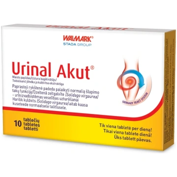 Urinal Akut (Idelyn Walmark), 10 tabletes