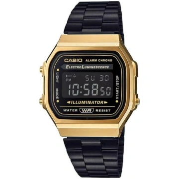CASIO A168WEGB-1BEF Vīriešu pulkstenis (A168WEGB-1