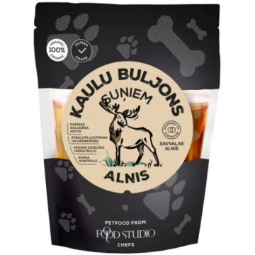 BIOLOĢISKS AĻŅA KAULU BULJONS (autoklāvēts) 350ml