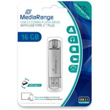 MEMORY DRIVE FLASH USB3 16GB/MR935 MEDIARANGE