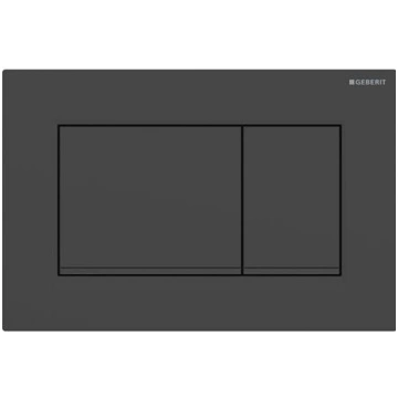 Placca di comando geberit sigma 20 square nero opa