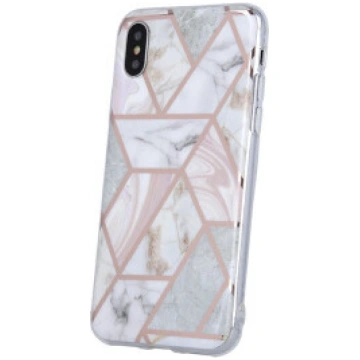 Fusion Geometric Marble silikona aizsargapvalks Ap