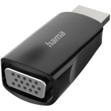Hama 00200344 Video Adapter, HDMI Plug - VGA Socke