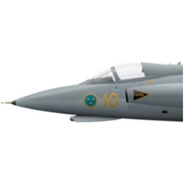J35E/F/J Draken late canopy x 2 vacuform Maestro M