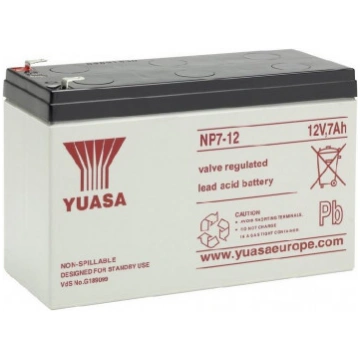 Akumulators 7Ah / 12V MOTO 151X65X98 YUASA NP7-12