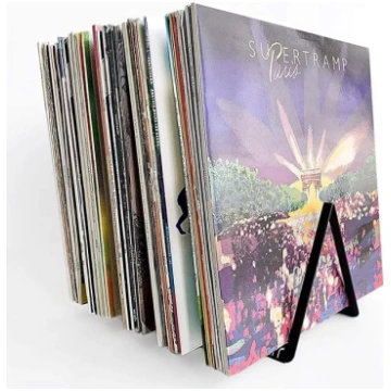Vinila ierakstu statīvs 50 vinilam 100% tērauda vi