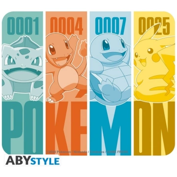POKEMON - Flexible Mousepad - Kanto Starters Pokém