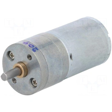 Motor: DC | with gearbox | HP | 12VDC | 5.6A | Sha