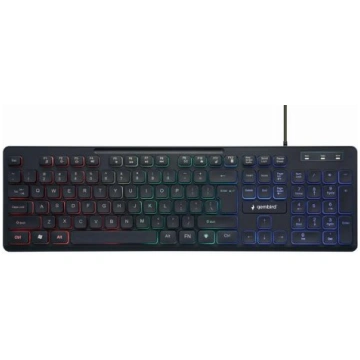 KEYBOARD MULTIMEDIA USB ENG/BLACK KB-UML-02 GEMBIR