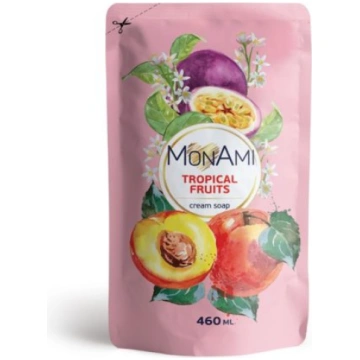 MonAmi krēmziepes rezerve TROPICAL FRUITS 460ml