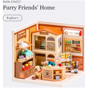 ROBOTIME Rolife Super Creator Series Furry Friends