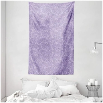ABAKUHAUS Violets gobelēns un gultas pārklājs, rom