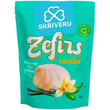 Skrīveru zefīrs ar vaniļas garšu, 170g | Skrīveru 
