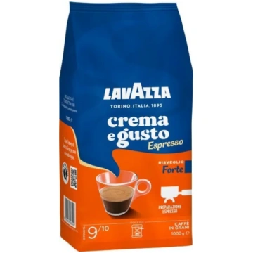 Lavazza Crema e Gusto Forte Veselās kafijas pupiņa