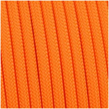 Paracord 550 basic arancio 4 mm - 30 mt