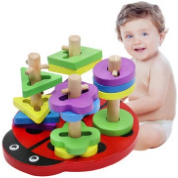 Bērnu izglītojoša rotaļlieta Montessori šķirotājs 