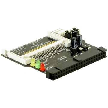 Adapteris Delock IDE, Compact Flash, melna krās