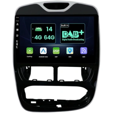 Iebūvēts DAB+ auto radio ar Android 14 priekš Rena