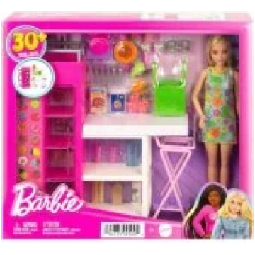 MATTEL Barbie Ultimate Pantry & Doll Playset with