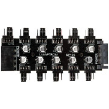 Lamptron ventilatora kontrolieris 10x 4-pin PWM (L