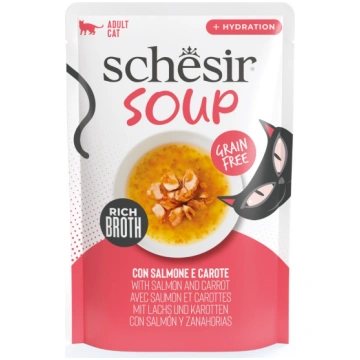 Laša/burkānu zupa kaķiem SCHESIR 40g