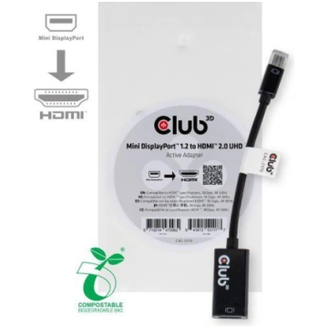 I/O ADAPTER MINI DP TO HDMI/M/F CAC-2170 CLUB3D
