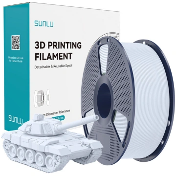 Sunlu PLA+ High-Speed White Filament