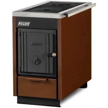 Cietā kurināmā katla krāsns "Kalvis 4CN" 10 kW, di