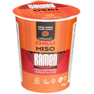 Ātri pagatavojamās nūdeles MISO RAMEN ar čilli pip