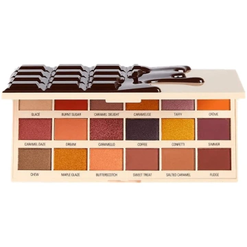 Makeup Revolution, I Heart, acu ēnu palete, karame