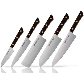 Set of 5 pieces Samura Harakiri knives (vegetable 