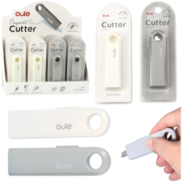 Mini Compact Retractable Cutter for Paper and Foil