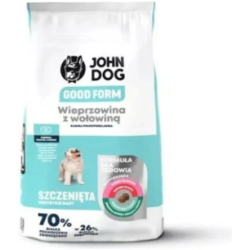 Sausais barības juniorsuņiem John Dog Good Form Pu