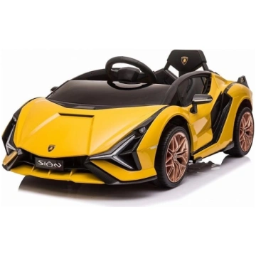Leggodt Lamborghini Sian 12V elektroauto, dzeltens