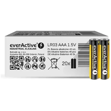 everActive Industrial LR03/AAA, x40 (EVLR03S2IK)