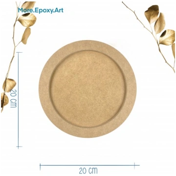 MDF SAGATAVE APLIS AR RĀMI | 20 CM