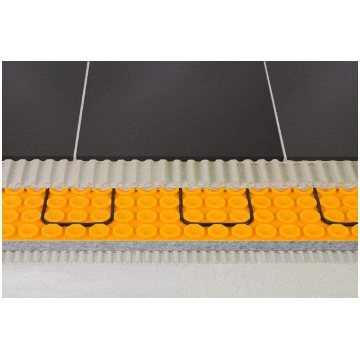 DITRA-HEAT-DUO universāla membrāna ar vietu elektr