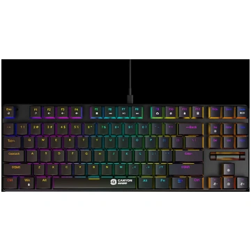 CANYON keyboard Cometstrike TKL GK-50 EN/RU Wired 