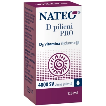 NATEO D pilieni Pro 4000, 7.5 ml SAGITUS