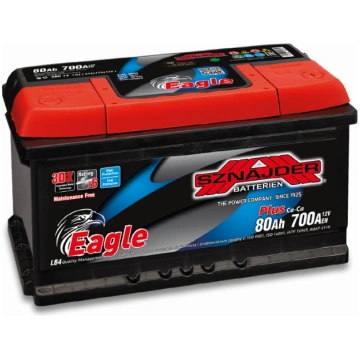Akumulators Sznajder Eagle, 12 V, 80 Ah, 700 A