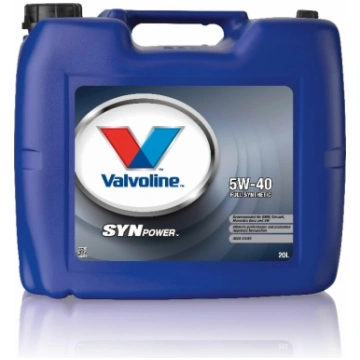 Eļļa Valvoline SYNpower 5W40; 20 l