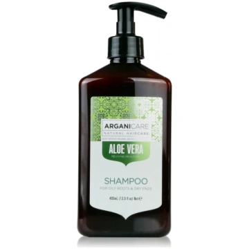 ARGANICARE_Aloe Vera šampūns sausiem un spīdīgiem 