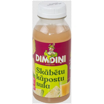 DIMDIŅI Skābētu kāpostu sula 250ml (DEP) Dimdiņi