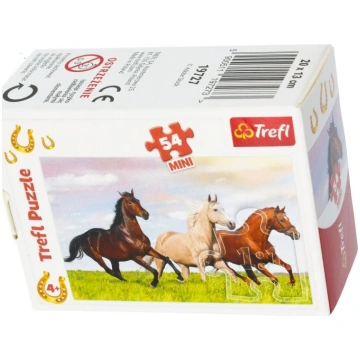 Trefl PUZZLE 54EL TREFL 19727 MINI SWIAT KONI PUD 