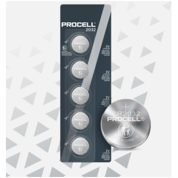 CR2032 baterijas 3V Duracell Procell litija 2032 b