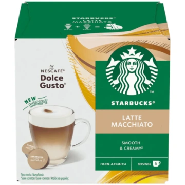 Starbucks Dolce Gusto kafijas kapsulas Latte Macch