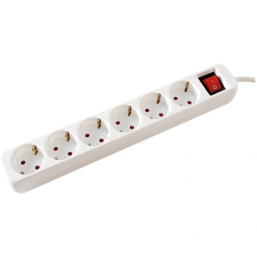 VALUE - power strip - 3600 Watt 19.99.1086 Secomp